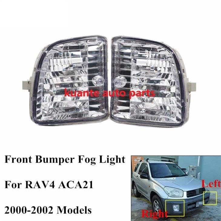 Toyota RAV4 2001 Ön Tampon Lambası Yan Park Dönüş Sinyali Yön Işıkları Lambalar